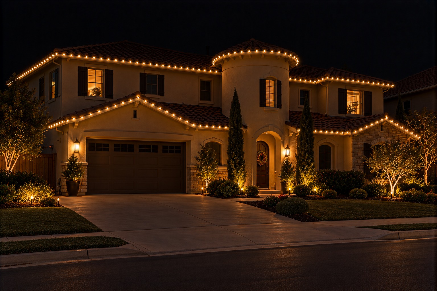 this image shows light design service in the Sacramento area